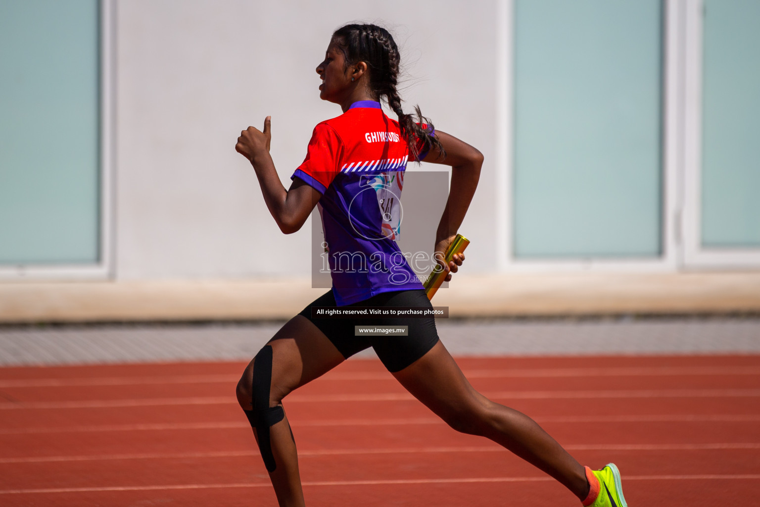 Final Day of Inter School Athletics Championship 2023 was held in Hulhumale' Running Track at Hulhumale', Maldives on Friday, 19th May 2023. Photos: Mohamed Mahfooz Moosa / images.mv