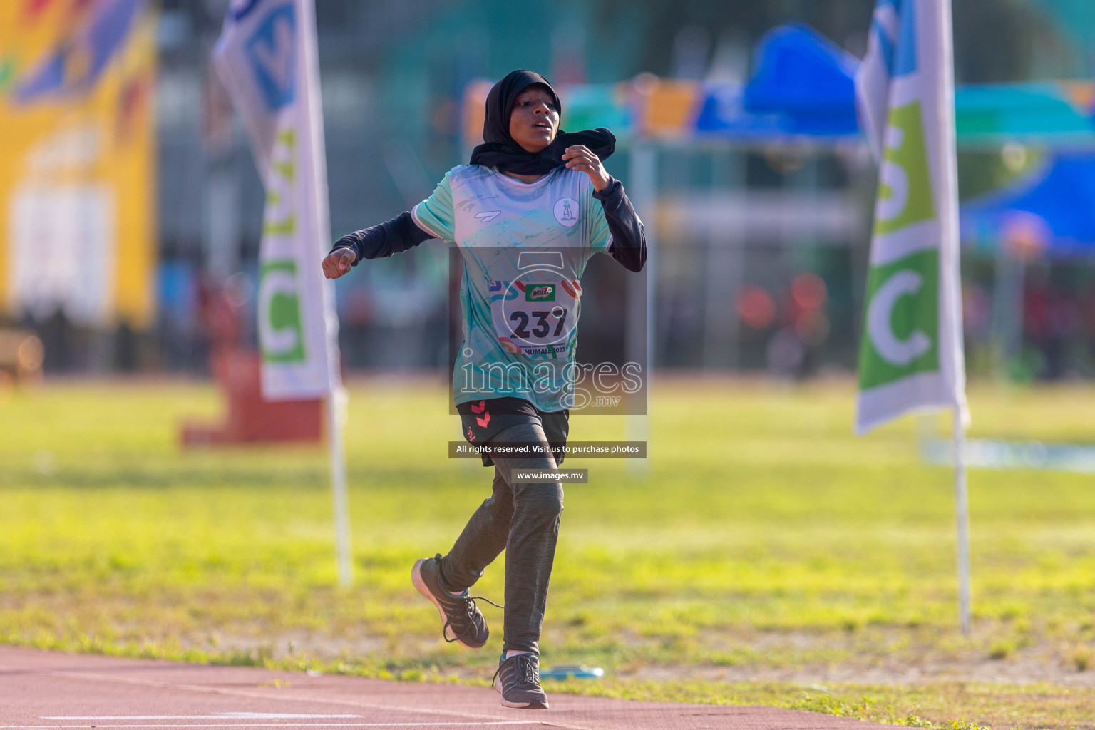 Final Day of Inter School Athletics Championship 2023 was held in Hulhumale' Running Track at Hulhumale', Maldives on Friday, 19th May 2023. Photos: Ismail Thoriq / images.mv