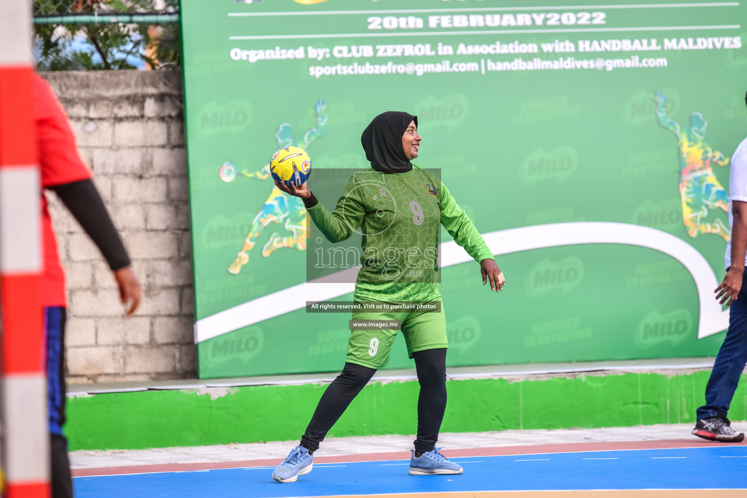 Milo 6th Inter Office Handball Tournament 2022 photos by nausham waheed