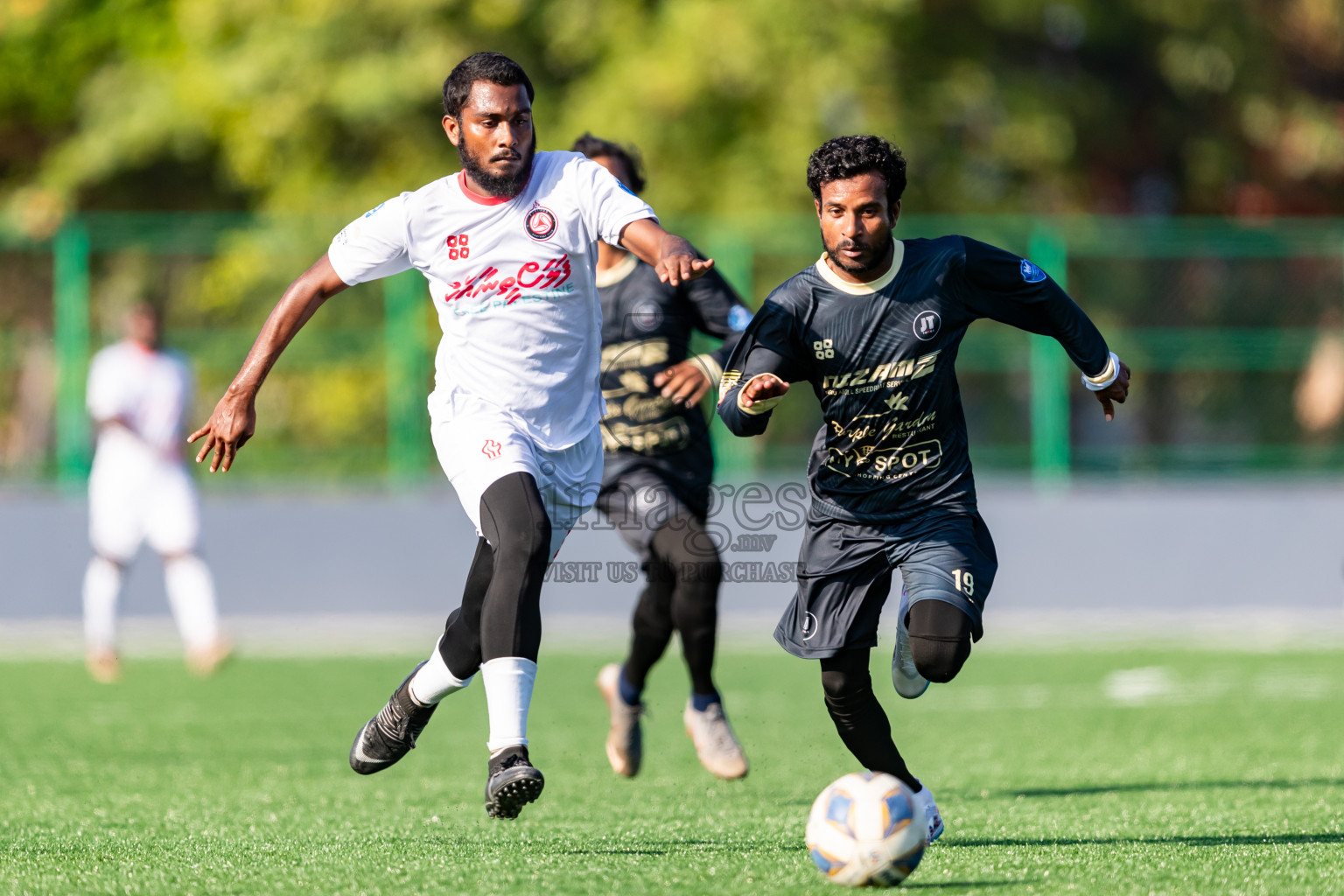 Furious FC vs JT Sports from Manadhoo Council Cup 2024 in N Manadhoo Maldives on Saturday, 24th February 2023. Photos: Nausham Waheed / images.mv