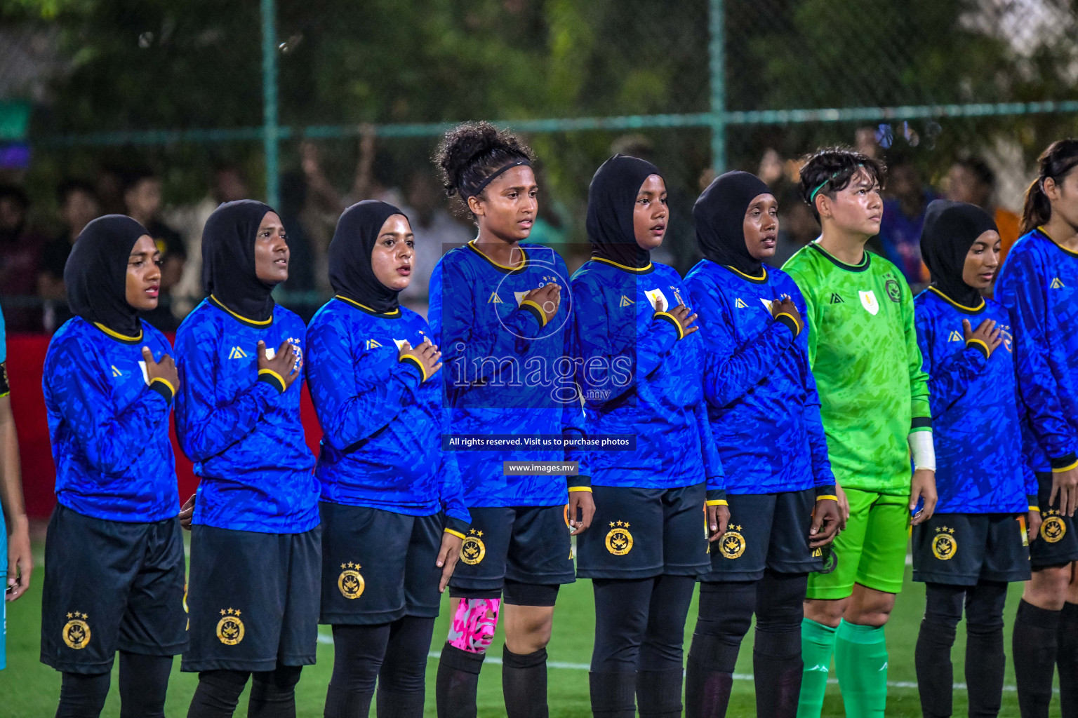 Opening of Eighteen Thirty Women's Futsal Fiesta 2022 was held in Hulhumale', Maldives on Saturday, 8th October 2022. Photos: Nausham Waheed / images.mv