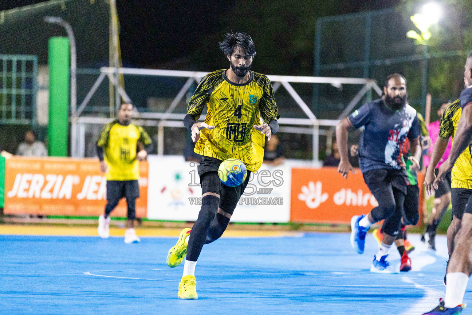 Day 11 of 10th National Handball Tournament 2023, held in Handball ground, Male', Maldives on Friday, 8th December 2023 Photos: Nausham Waheed/ Images.mv