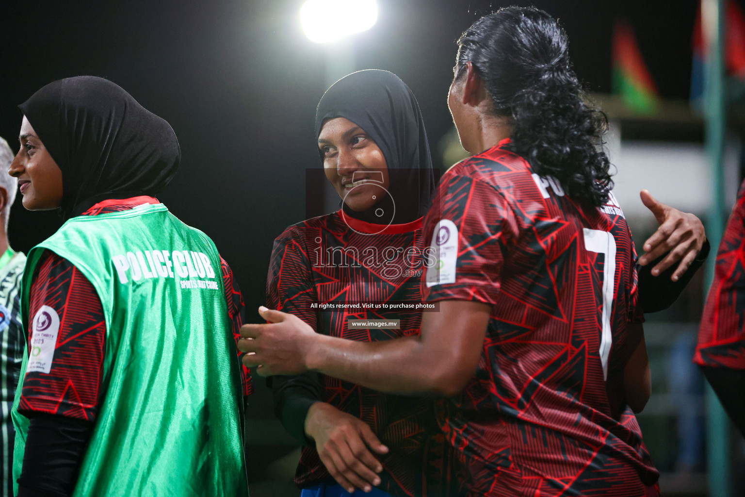 Fenaka vs Police in Eighteen Thirty 2023 held in Hulhumale, Maldives, on Sunday, 30th July 2023 Photos: Nausham Waheed / images.mv