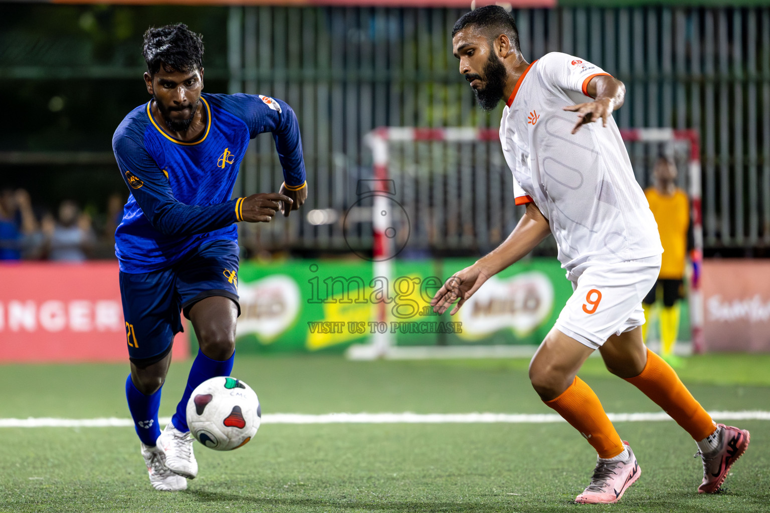 Customs RC vs Dhiraagu in Club Maldives Cup 2024 held in Rehendi Futsal Ground, Hulhumale', Maldives on Saturday, 28th September 2024. Photos: Ismail Thoriq / images.mv