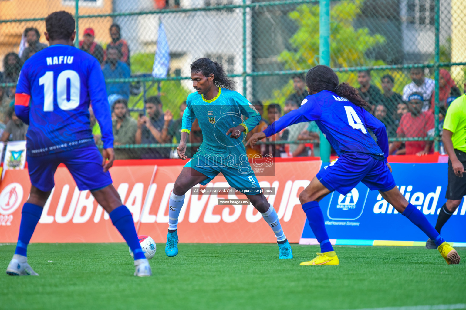 WAMCO vs TEAM MTCC in Club Maldives Cup 2022 was held in Hulhumale', Maldives on Saturday, 8th October 2022. Photos: Nausham Waheed / images.mv