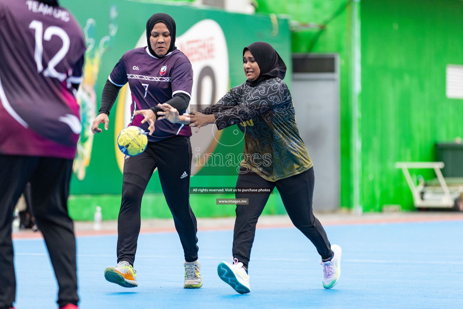 Day 3 of 7th Inter-Office/Company Handball Tournament 2023, held in Handball ground, Male', Maldives on Sunday, 18th September 2023 Photos: Nausham Waheed/ Images.mv