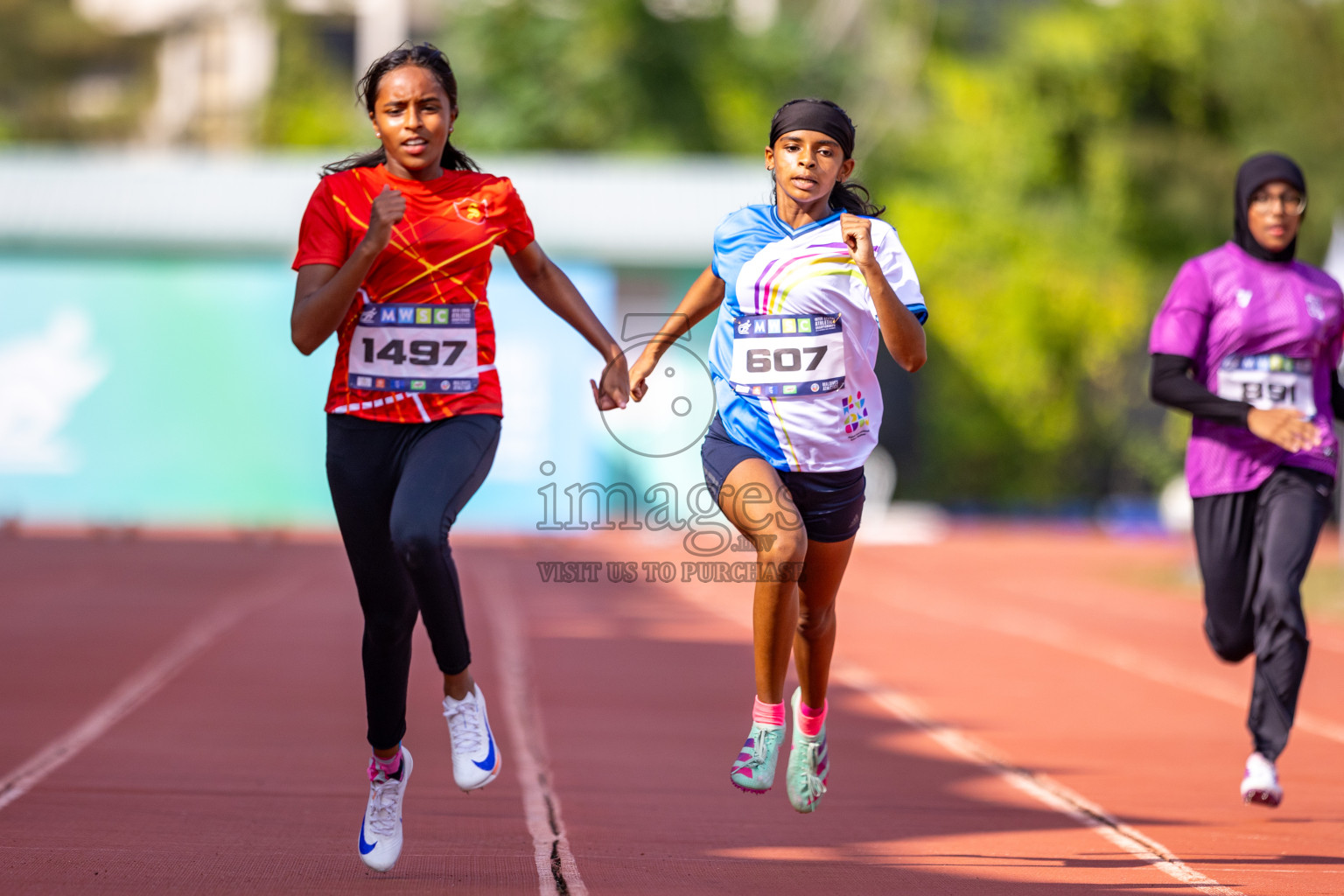 MWSC Interschool Athletics Championships 2024 - Day 3
Day 3 of MWSC Interschool Athletics Championships 2024 held in Hulhumale Running Track, Hulhumale, Maldives on Monday, 11th November 2024. Photos by: Ismail Thoriq / Images.mv