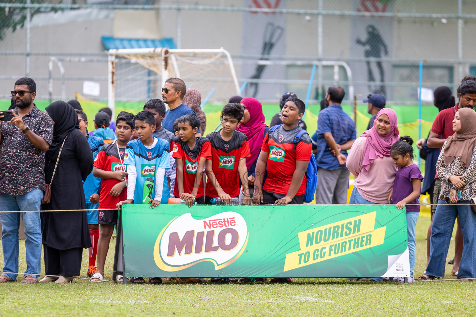 Day 2 of MILO Academy Championship 2024 - U12 was held at Henveiru Grounds in Male', Maldives on Friday, 5th July 2024.
Photos: Ismail Thoriq / images.mv