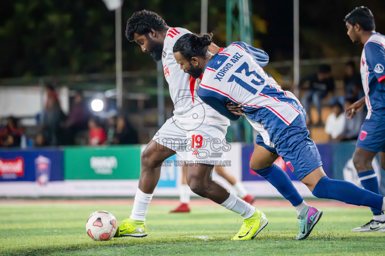 Maahinne UTD VS Outreef SC in Day 1 - Fonadhoo Youth Futsal Challenge 2025 was held in Fonadhoo Futsal Stadium, L. Fonadhoo, Maldives on Sunday, 26th October 2025 Photos: Arif Rasheed / images.mv