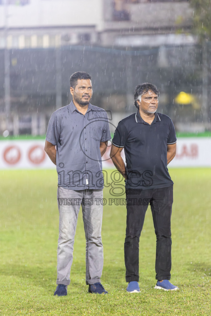 SUS vs Huriyya (U12) in Dhivehi Youth League 2024 - Day 2. Matches held at Henveiru Stadium on 22nd November 2024 , Friday. Photos: Shuu Abdul Sattar/ Images.mv