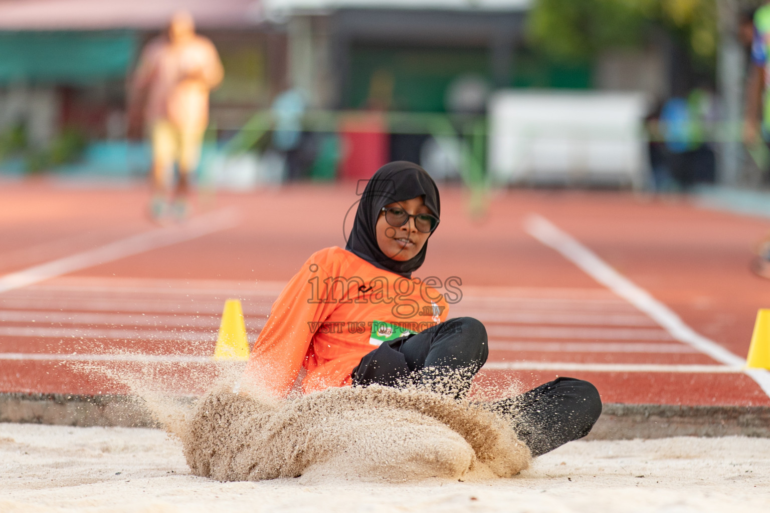 Day 4 of MILO Athletics Association Championship was held on Friday, 8th March 2024 in Male', Maldives. Photos: Hasna Hussain