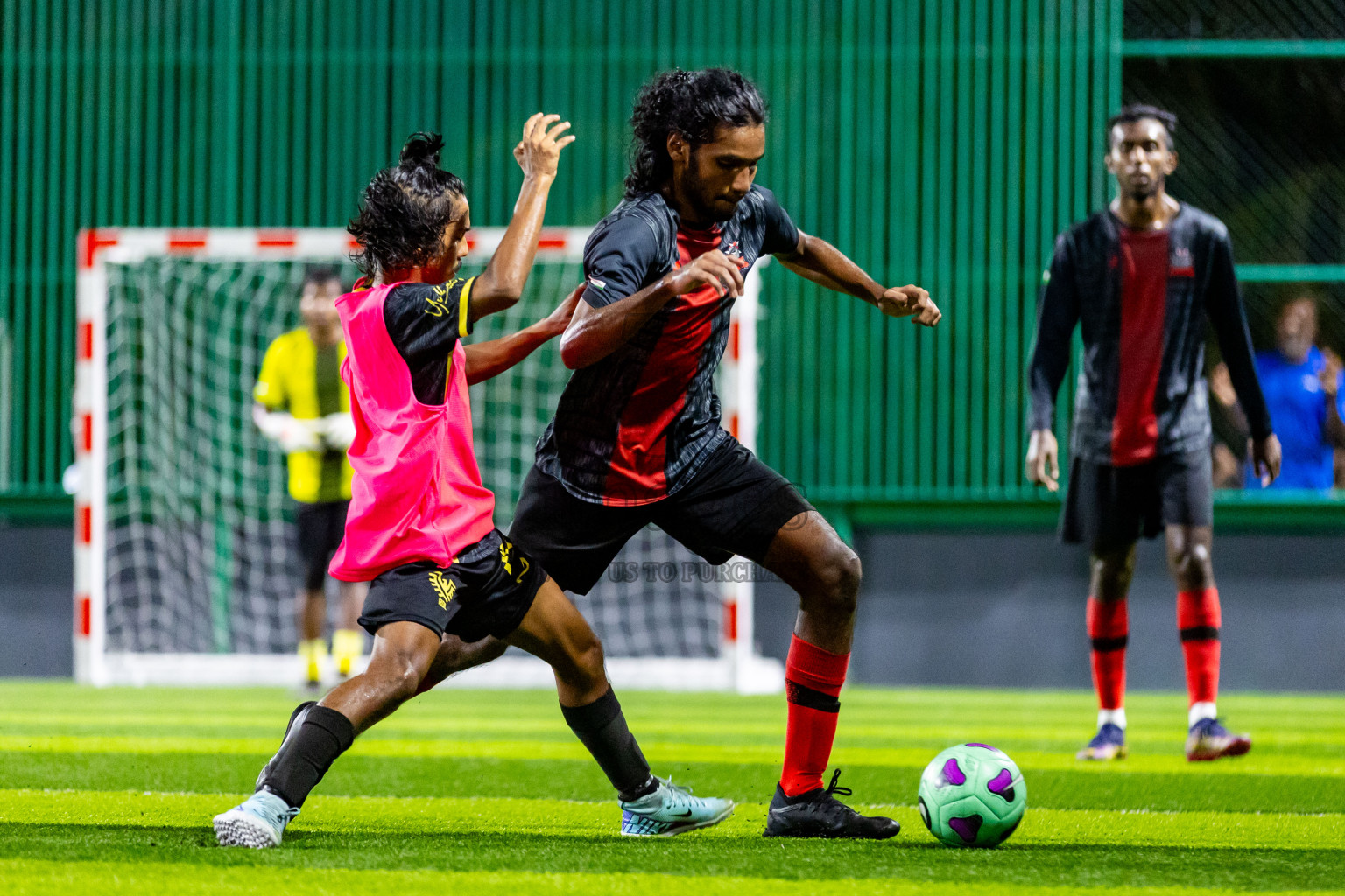 Bows vs RDL in Day 6 of BG Futsal Challenge 2024 was held on Sunday, 17th March 2024, in Male', Maldives Photos: Nausham Waheed / images.mv