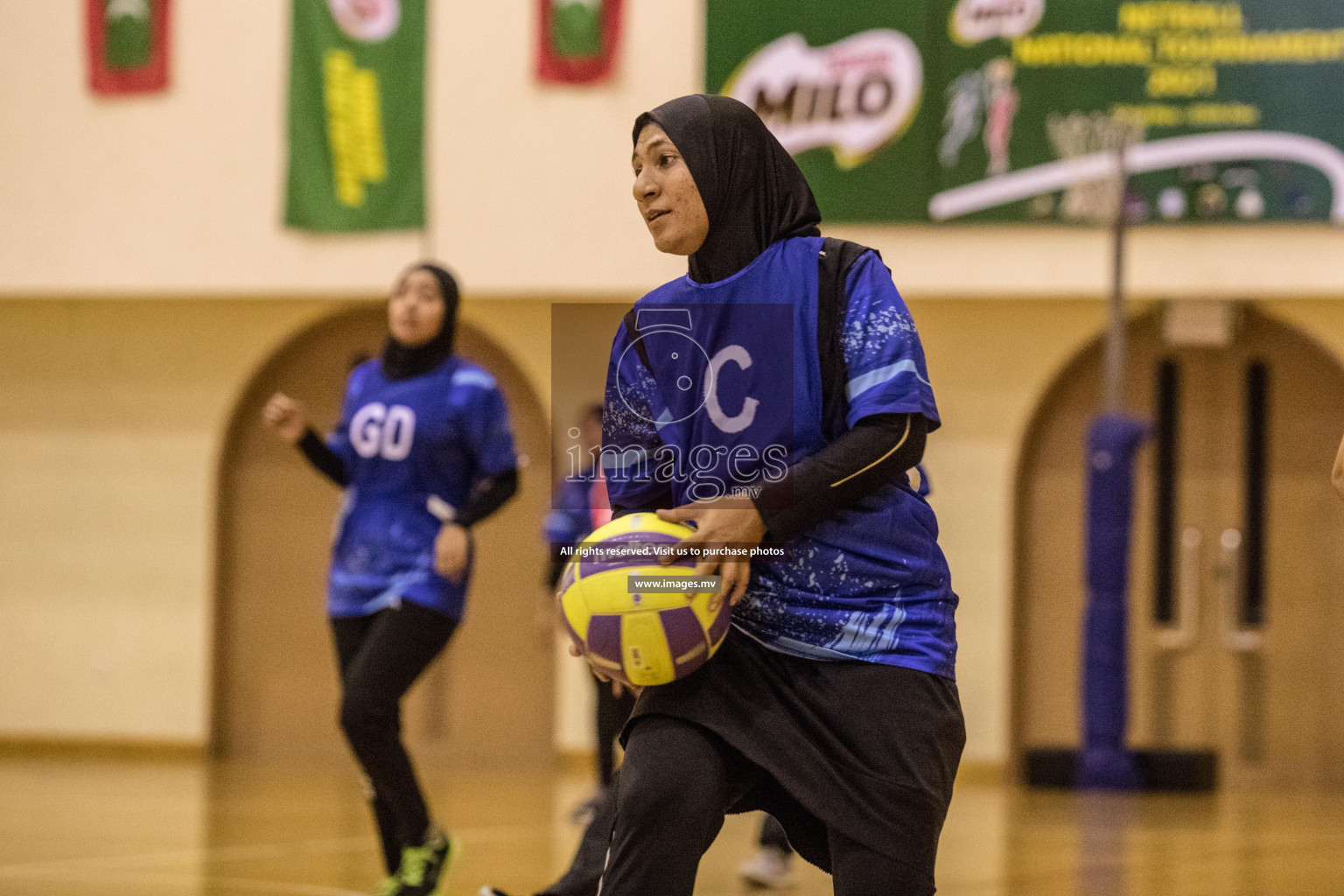 Milo National Netball Tournament 30th November 2021 at Social Center Indoor Court, Male, Maldives. Photos: Shuu & Nausham/ Images Mv