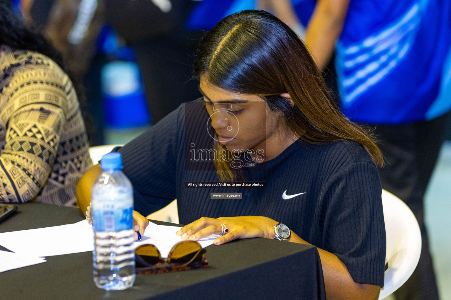 24th Interschool Netball Tournament 2023 was held in Social Center, Male', Maldives on 27th October 2023. Photos: Nausham Waheed / images.mv