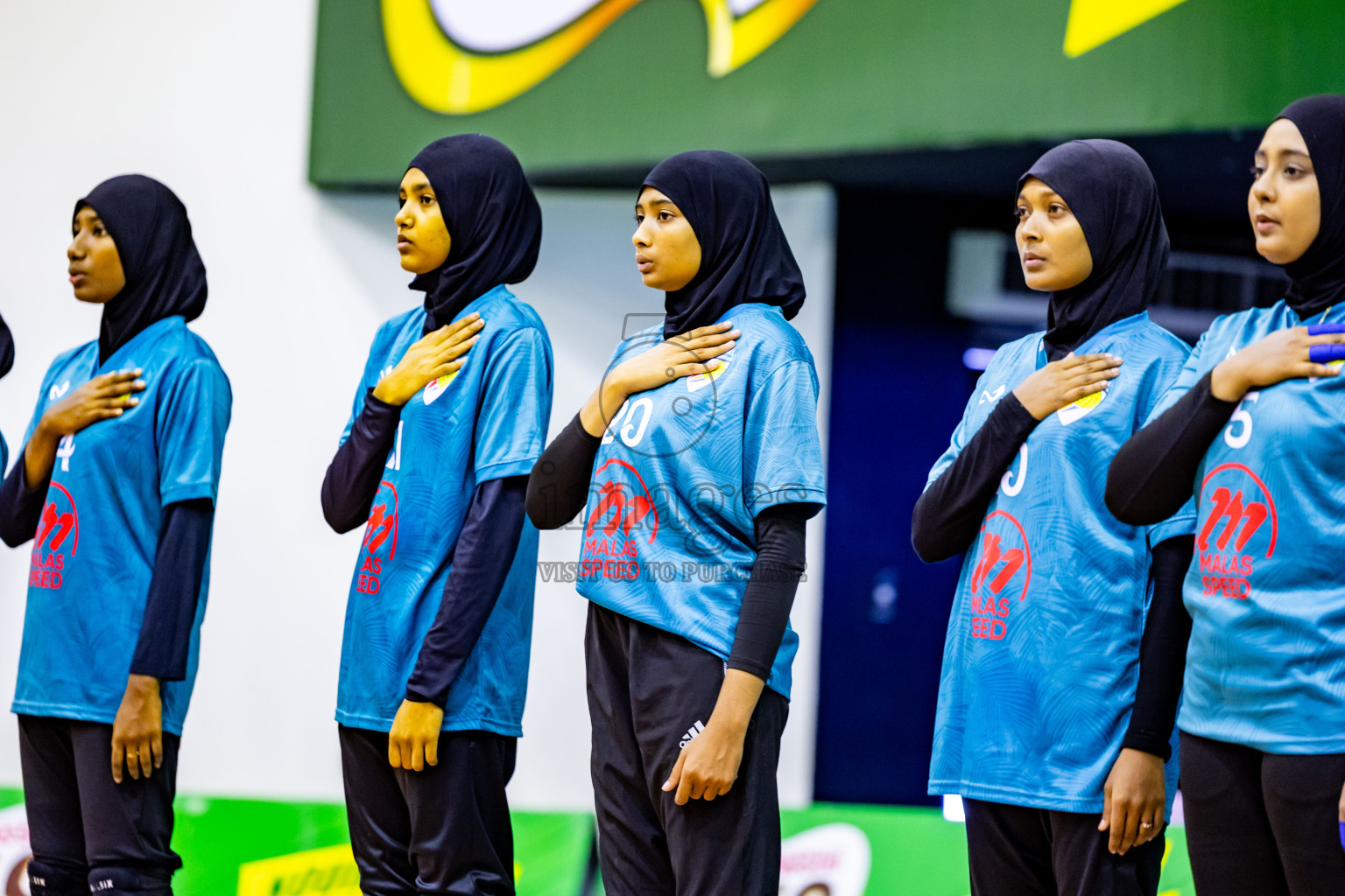 Semi Final of Women's Division of Milo VAM Cup 2024 held in Male', Maldives on Friday, 12th July 2024 at Social Center Indoor Hall Photos By: Nausham Waheed / images.mv