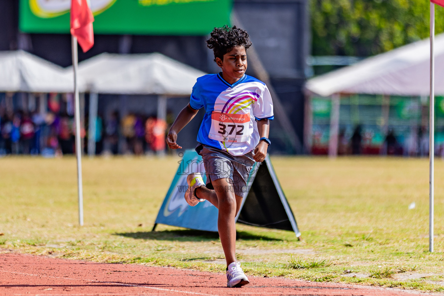 Day 3 of Inter-school Athletics Championship 2025 held in Ekuveni Synthetic Track, Male', Maldives on Wednesday, 08th October 2025. Photos by: Areef Adam / Images.mv