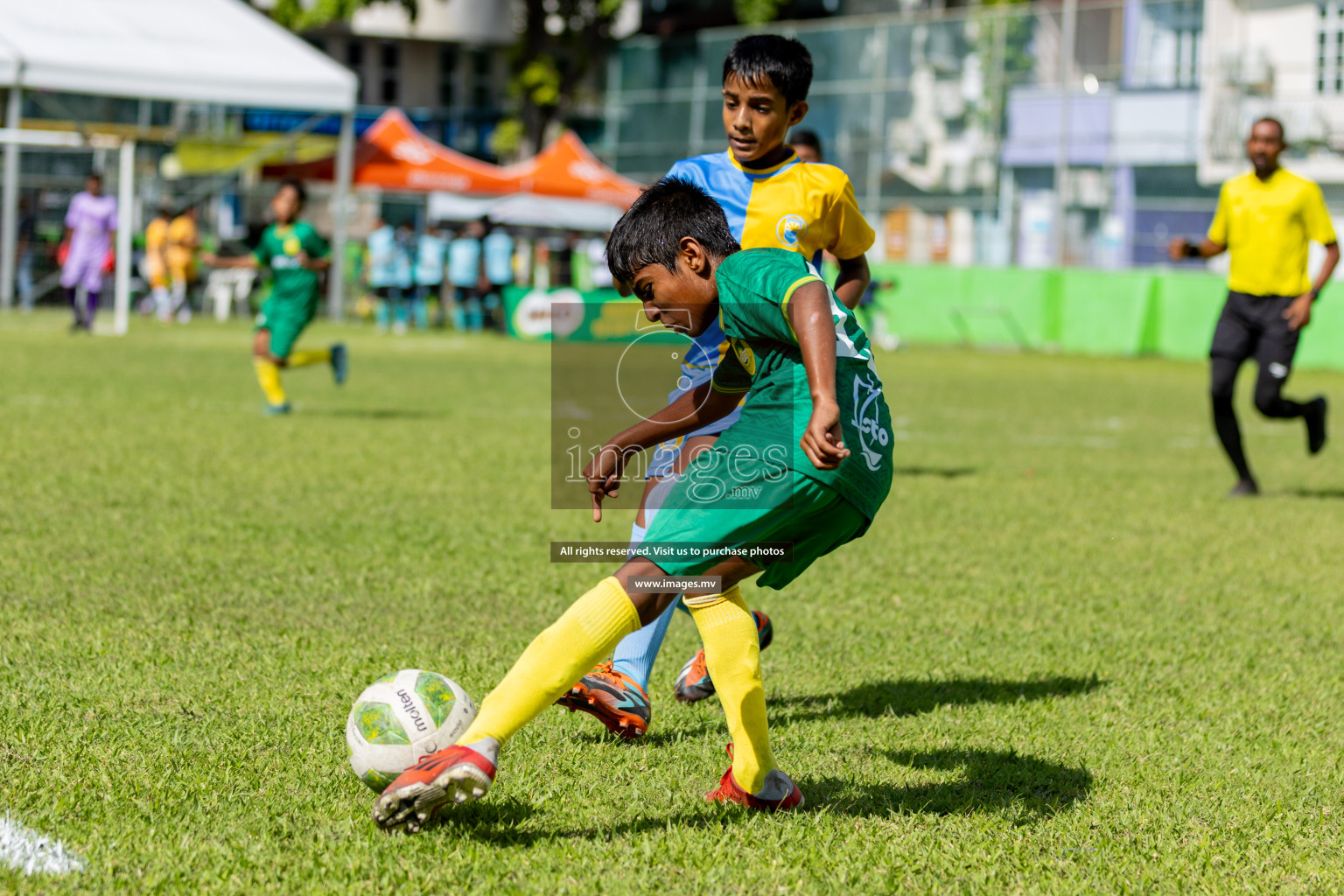 Day 1 of MILO Academy Championship 2023 (U12) was held in Henveiru Football Grounds, Male', Maldives, on Friday, 18th August 2023.