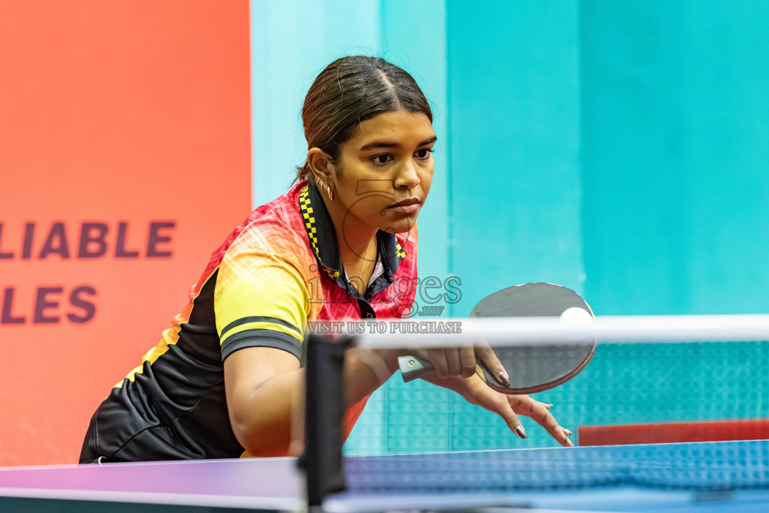 Day 5 of BML 63rd National Table Tennis Tournament 2025 was held on Friday, 29th August 2025 in Male' TT Hall, Male', Maldives. Photos: Areef / images.mv
