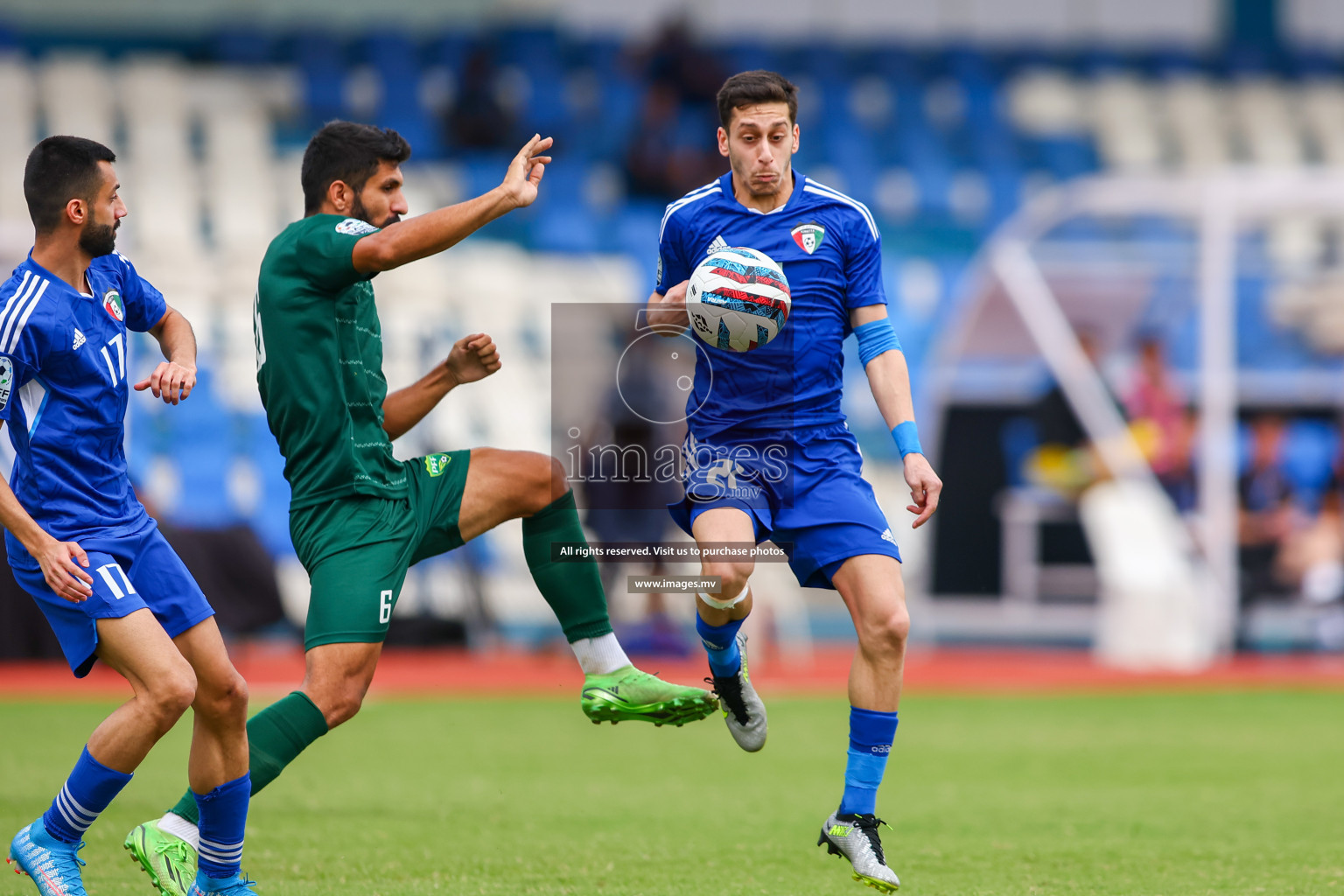 Pakistan vs Kuwait in SAFF Championship 2023 held in Sree Kanteerava Stadium, Bengaluru, India, on Saturday, 24th June 2023. Photos: Nausham Waheed, Hassan Simah / images.mv