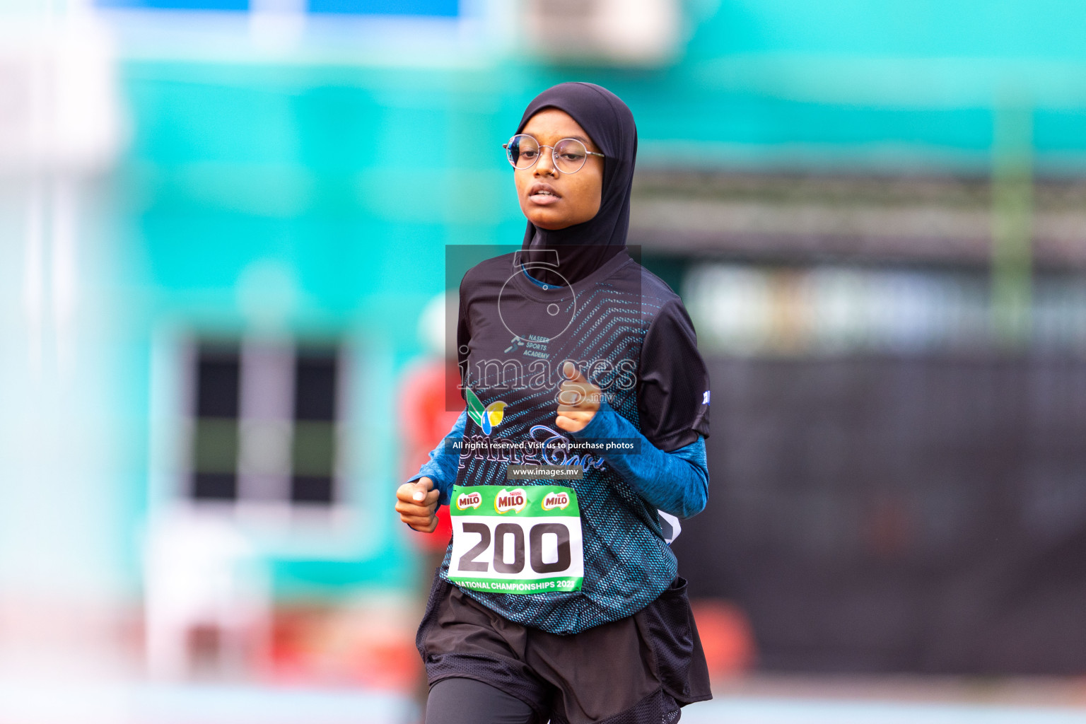 Day 2 of National Athletics Championship 2023 was held in Ekuveni Track at Male', Maldives on Friday, 24th November 2023. Photos: Nausham Waheed / images.mv