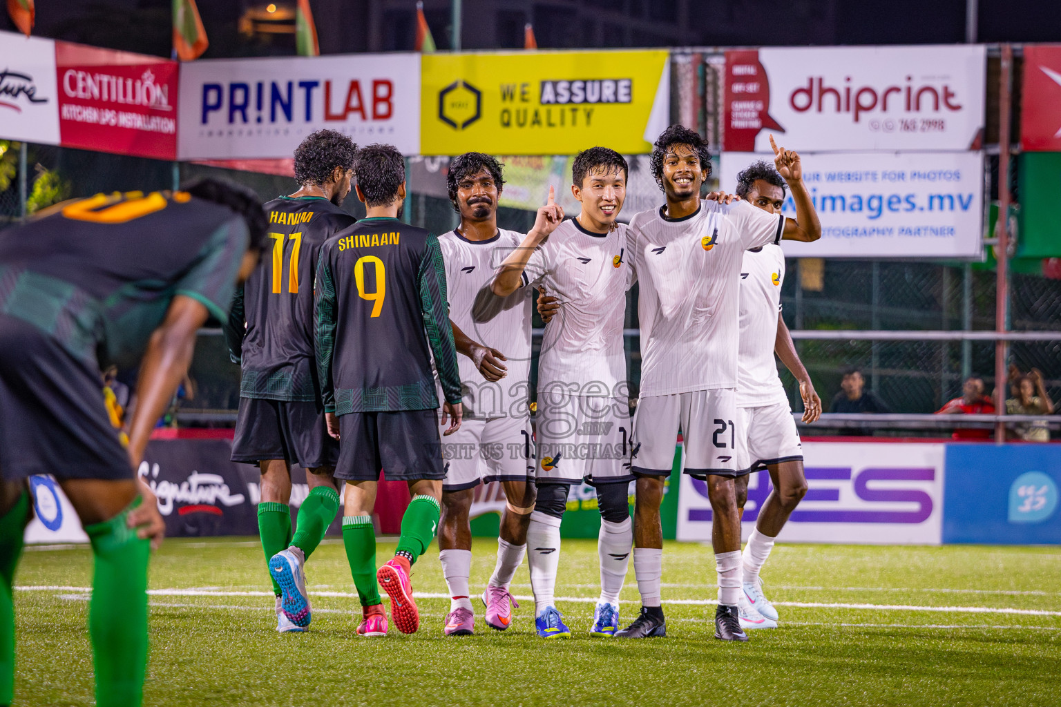 MIBSA vs HAWKS in Semi Finals of Milo Sector League 2025 was held in Rehendhi Futsal Ground, Hulhumale', Maldives on Saturday, 15th November 2025. Photos: Aeef Adam / images.mv