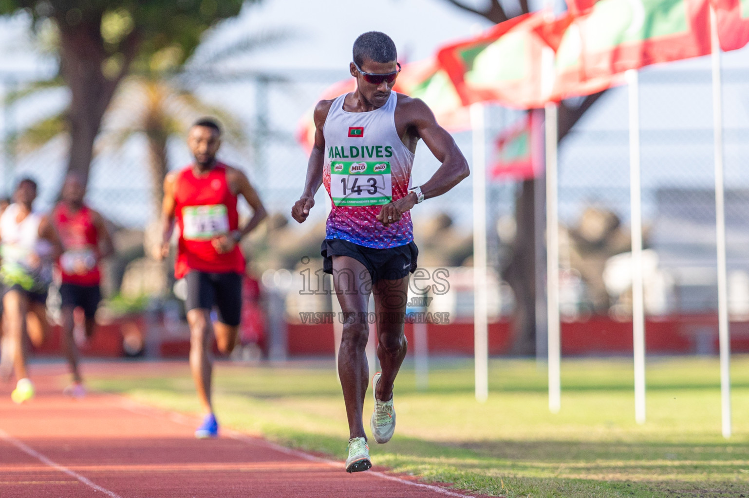 Day 1 of 33rd National Athletics Championship was held in Ekuveni Track at Male', Maldives on Thursday, 5th September 2024. Photos: Shuu Abdul Sattar / images.mv