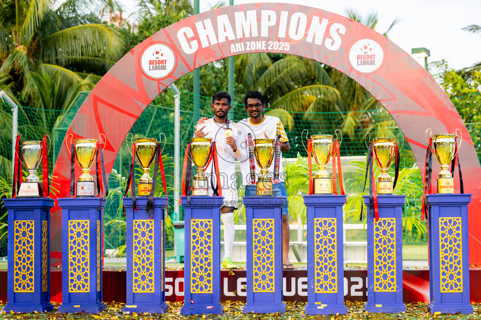 Barcelo vs Conrad in the Final of Resort League 2025 (Ari Zone) was held on Sunday, 28th June 2025 in Conrad Maldives Rangali Island, Alif Dhaalu Atoll, Maldives. Photos: Nausham Waheed / images.mv