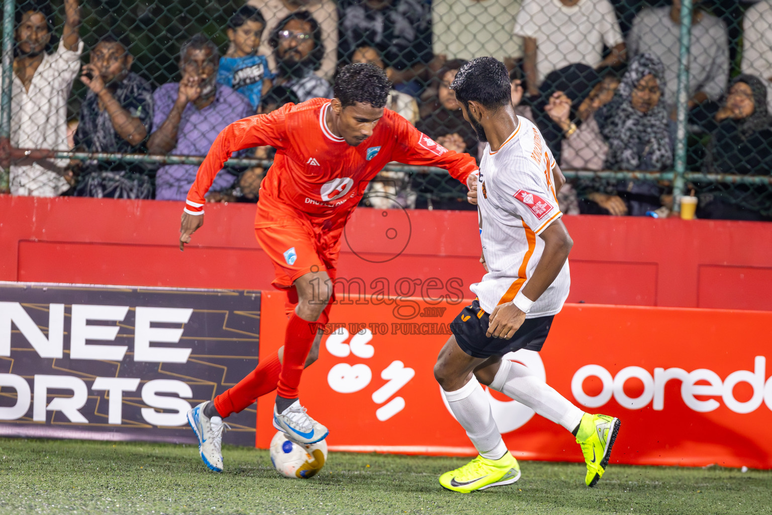 Th Gaadhiffushi vs Th Hirilandhoo  in Day 6 of Golden Futsal Challenge 2025 on Friday, 6th January 2025, in Hulhumale', Maldives
Photos: Ismail Thoriq / images.mv