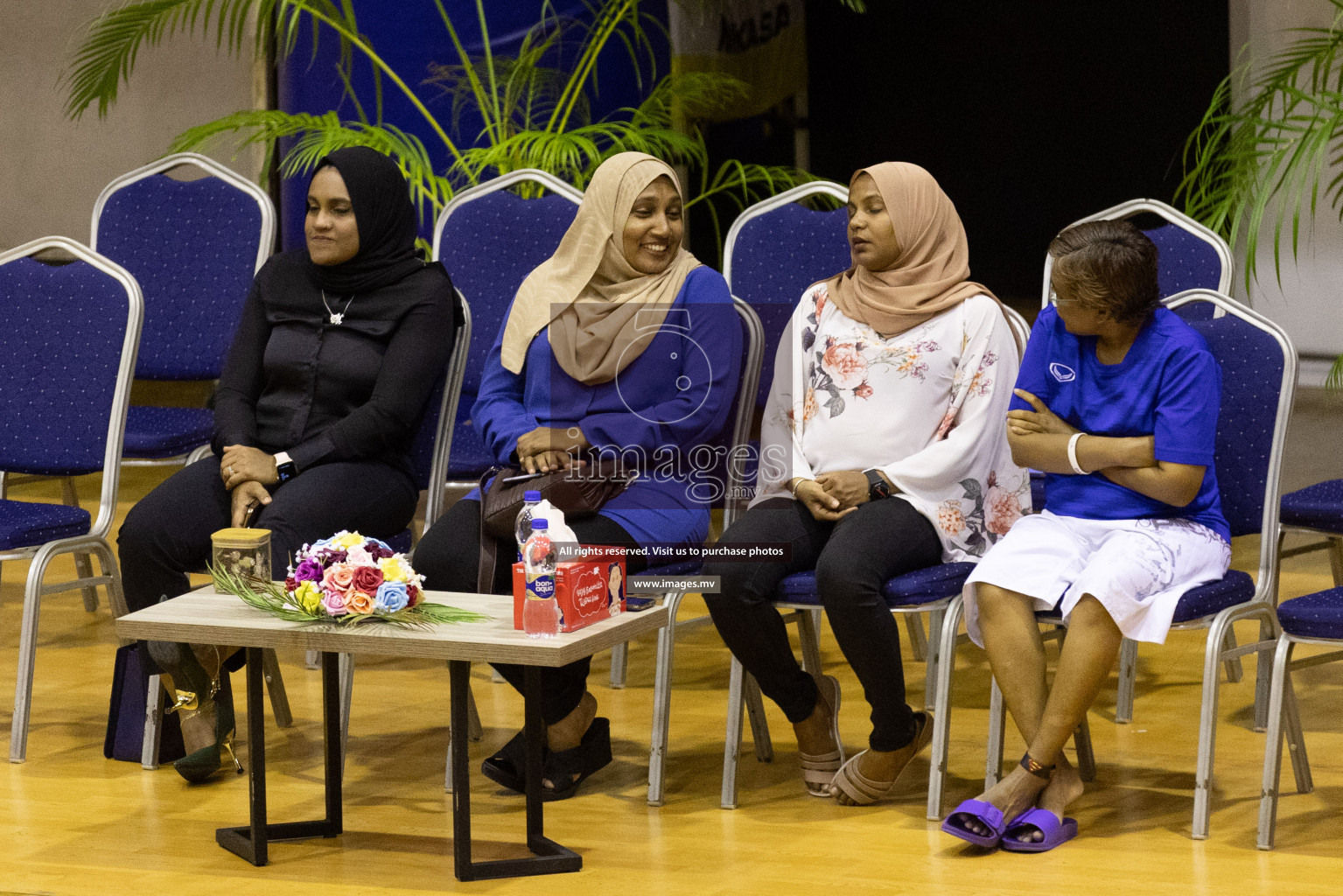 Club Green Streets vs Mahibadhoo in the Milo National Netball Tournament 2022 on 20 July 2022, held in Social Center, Male', Maldives. Photographer: Shuu / Images.mv