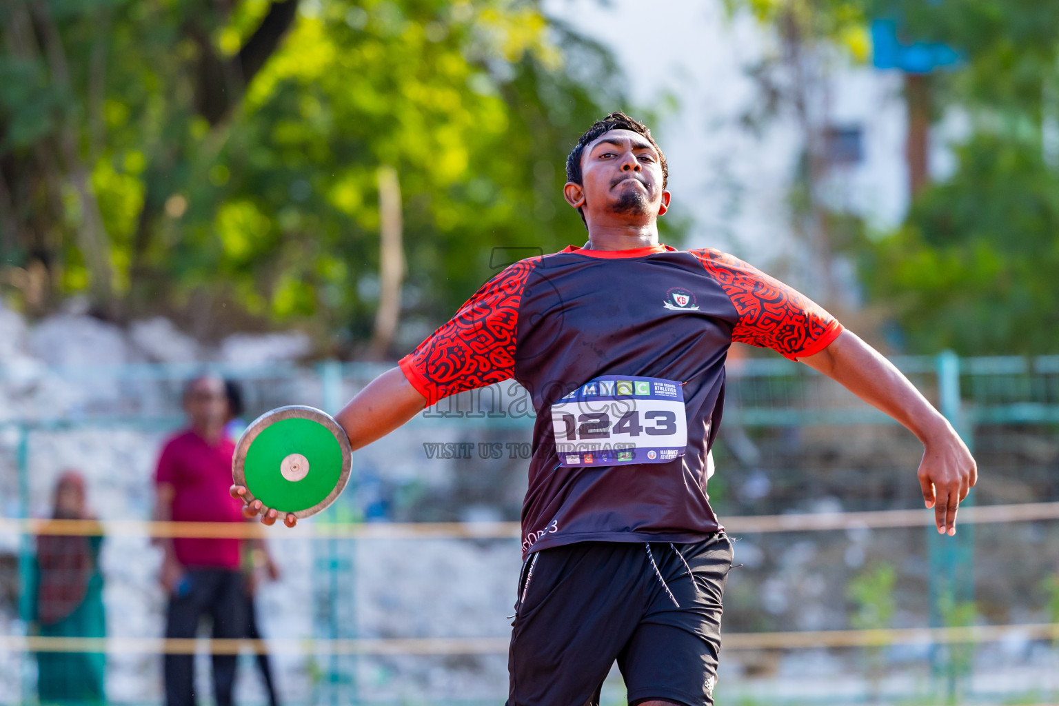 Day 5 of MWSC Interschool Athletics Championships 2024 held in Hulhumale Running Track, Hulhumale, Maldives on Wednesday, 13th November 2024. Photos by: Nausham Waheed / Images.mv