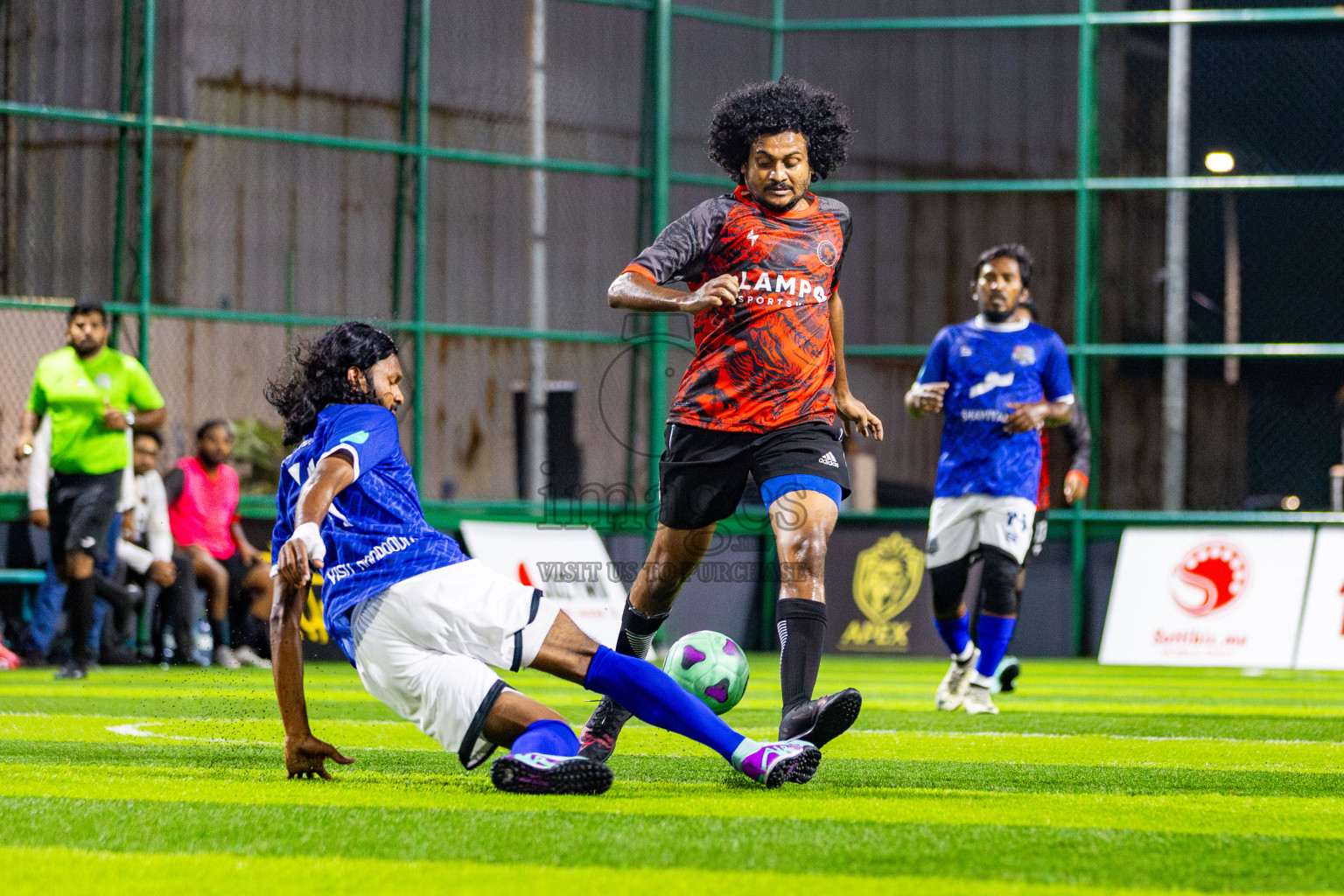 Falcons vs Banafsaa Kanmathi in Day 8 of BG Futsal Challenge 2024 was held on Tuesday, 19th March 2024, in Male', Maldives Photos: Nausham Waheed / images.mv