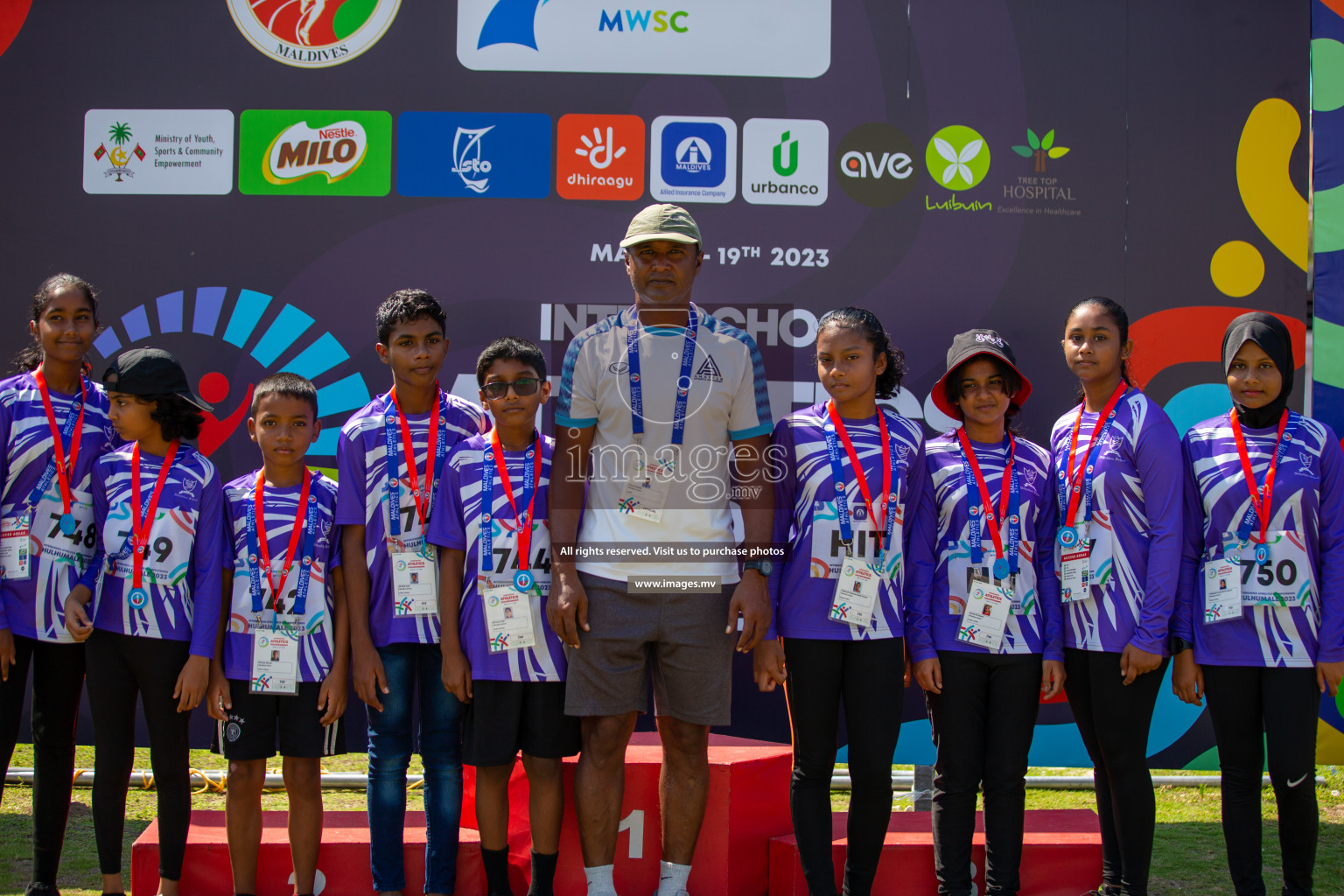 Final Day of Inter School Athletics Championship 2023 was held in Hulhumale' Running Track at Hulhumale', Maldives on Friday, 19th May 2023. Photos: Mohamed Mahfooz Moosa / images.mv