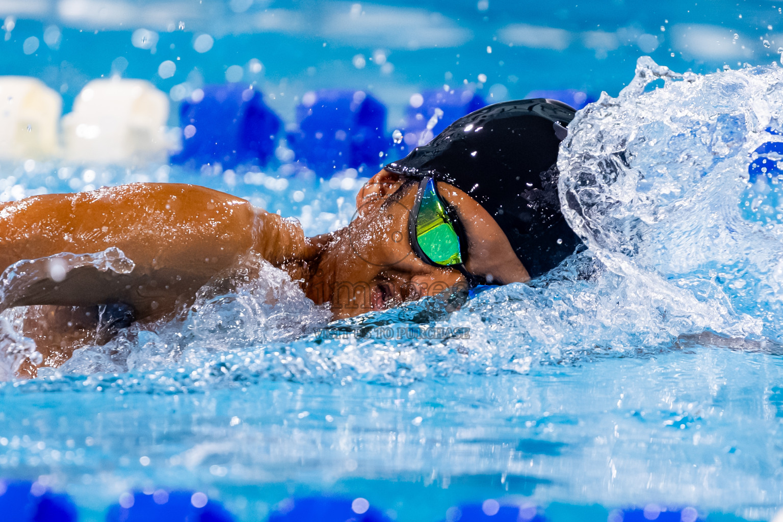 Day 3 of BML 21st Interschool Swimming Competition 2025 was held in Hulhumale' Swimming Pool, Hulhumale', Maldives on Monday, 13th October 2025. Photos: Nausham Waheed / images.mv