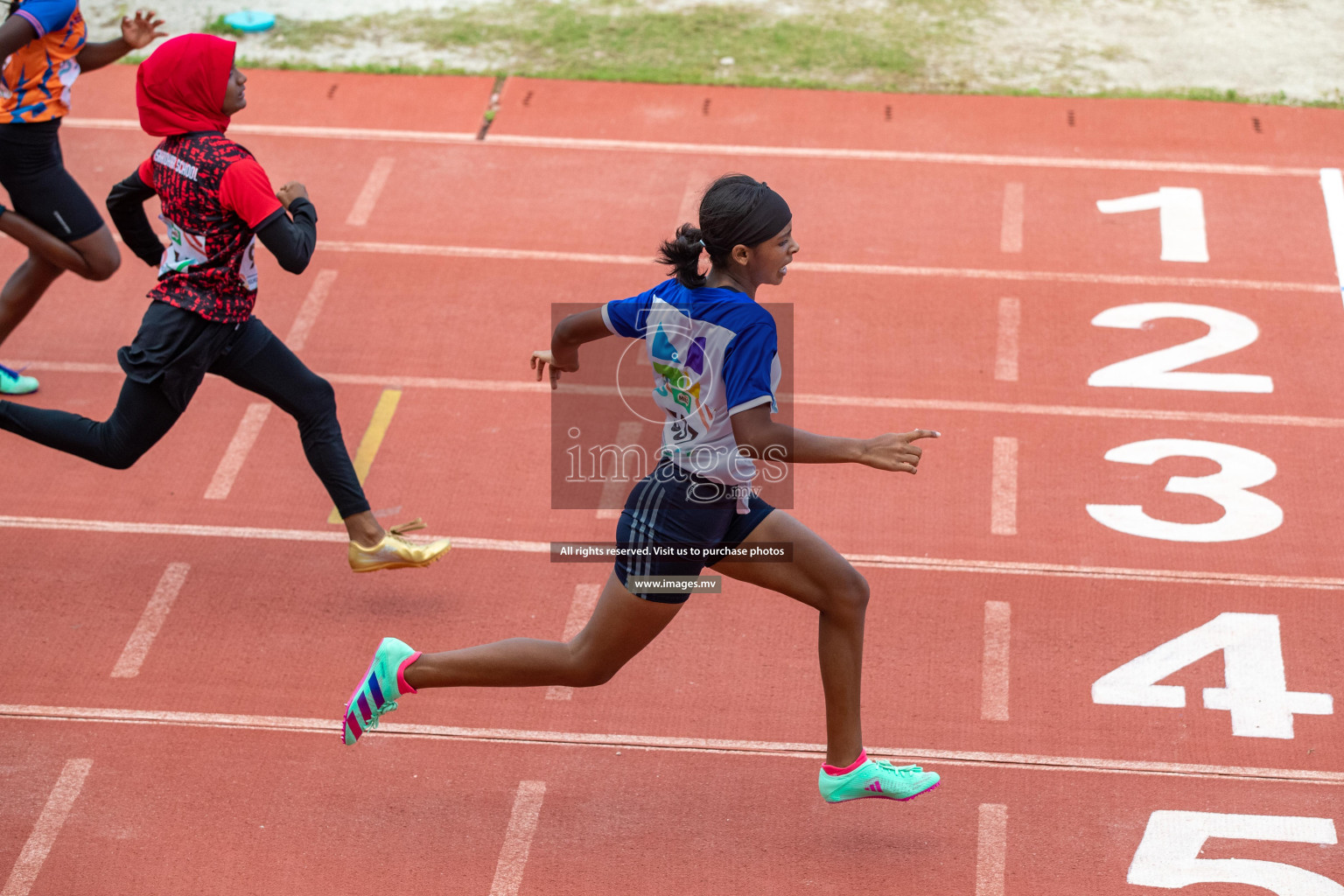 Day three of Inter School Athletics Championship 2023 was held at Hulhumale' Running Track at Hulhumale', Maldives on Tuesday, 16th May 2023. Photos: Nausham Waheed / images.mv