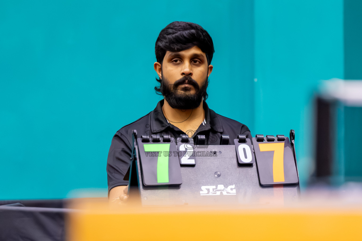 Finals of 30th Table Tennis Association Championship 2025 was held on Saturday, 20th September 2025 in Male' TT Hall, Male', Maldives. Photos: Nausham Waheed / images.mv