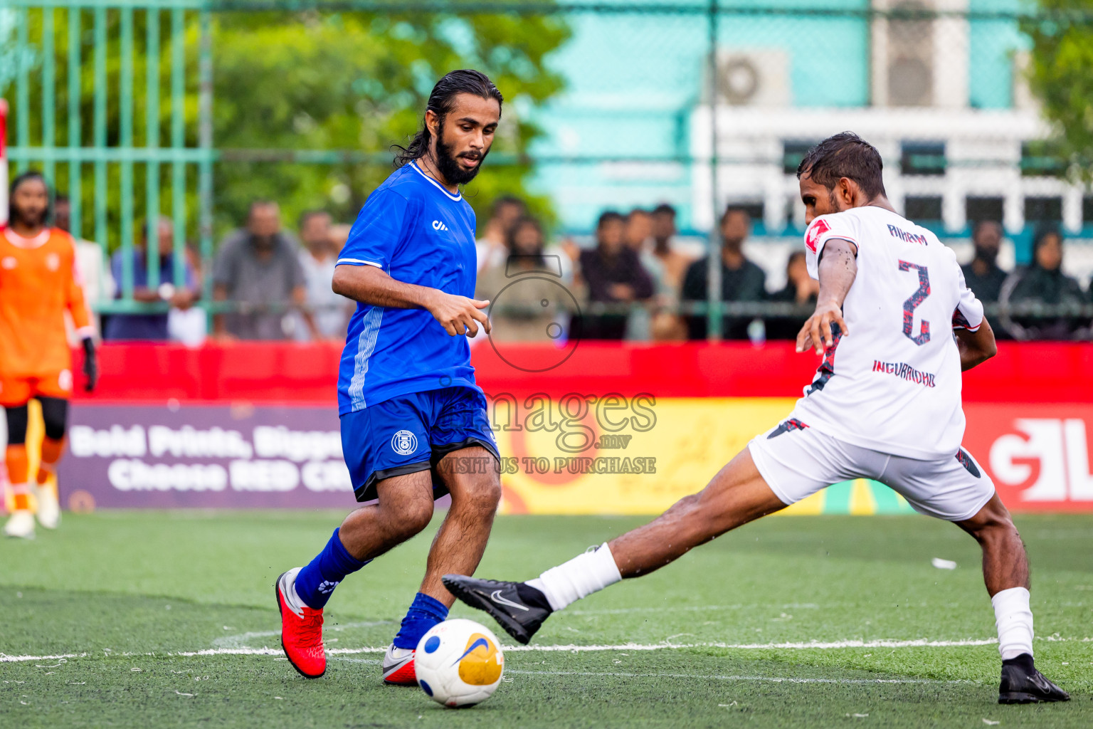 R Meedhoo VS R Inguraidhoo in Day 6 of Golden Futsal Challenge 2025 on Friday, 6th January 2025, in Hulhumale', Maldives Photos: Nausham Waheed / images.mv
