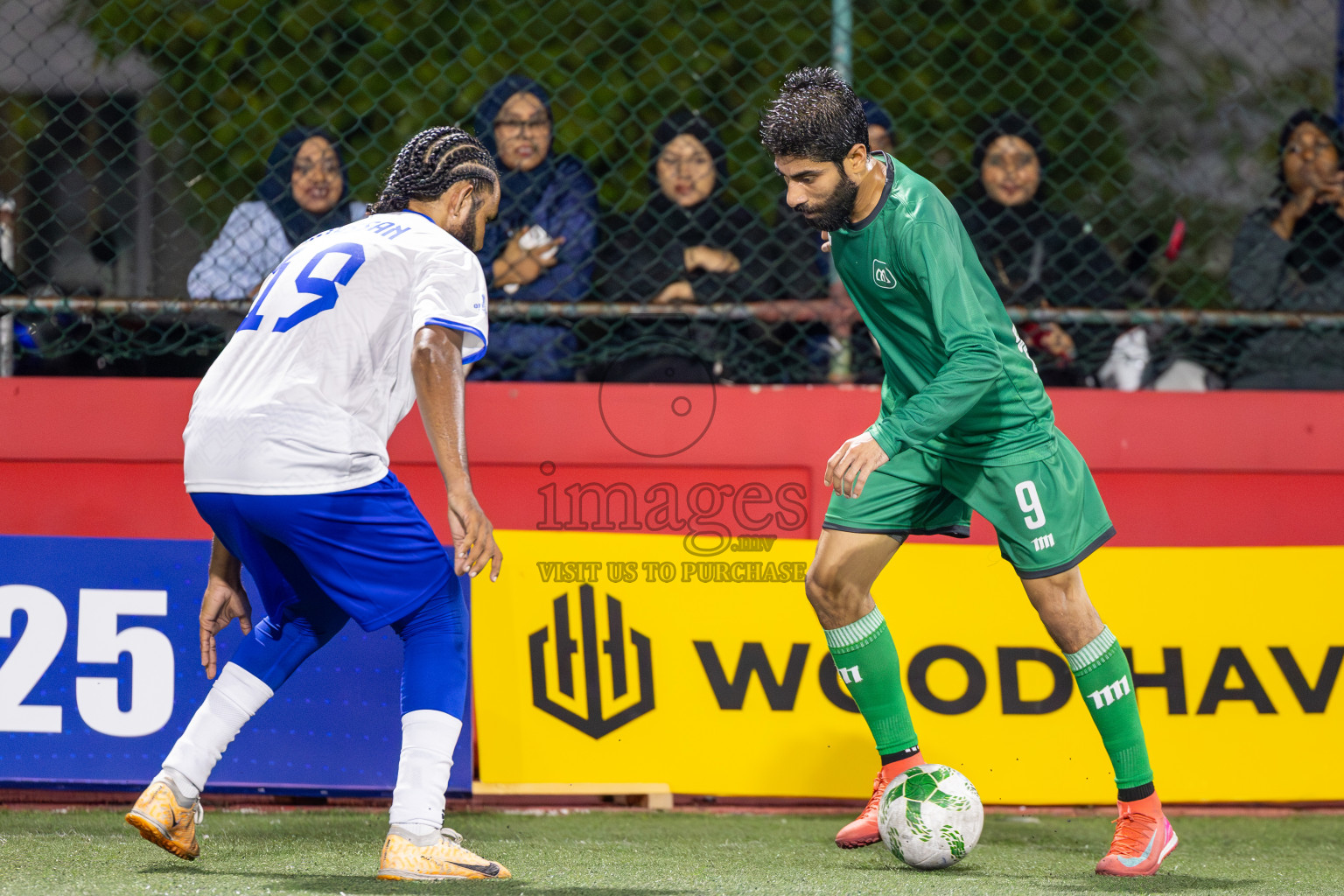 Fenaka vs MIB in Day 6 of Office League 2025 was held on Monday, 21st April 2025 in Hulhumale', Maldives. Photos: Ismail Thoriq / images.mv
