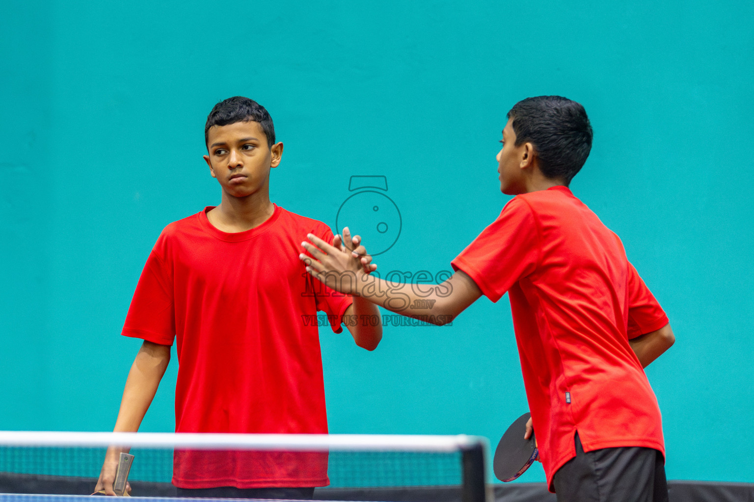 Day 3 of Interschool Table Tennis Tournament 2025 held at Male' TT Hall, Male', Maldives on Saturday, 17th May 2025. Photos By: Mohamed Mahfooz Moosa / images.mv