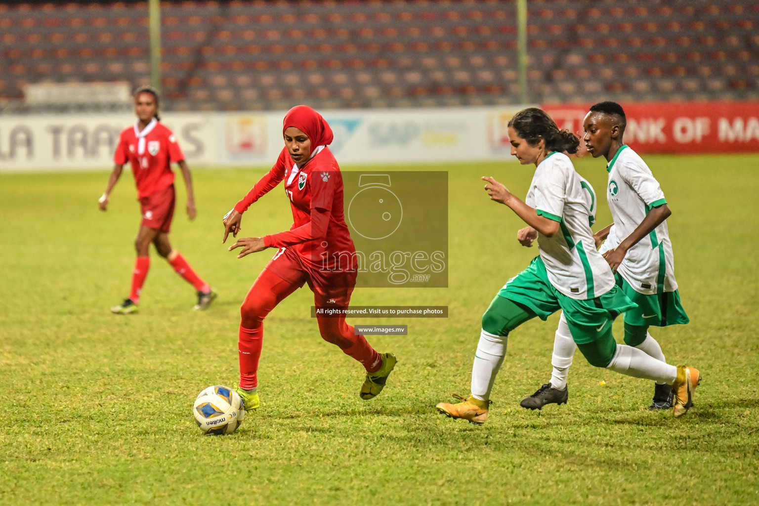 Women's International Friendly Maldives VS Saudi Arabia photos by Nausham Waheed