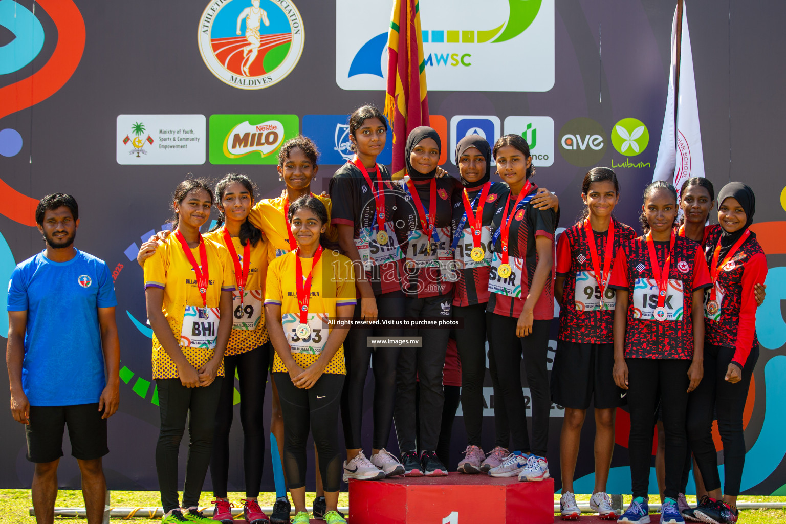 Final Day of Inter School Athletics Championship 2023 was held in Hulhumale' Running Track at Hulhumale', Maldives on Friday, 19th May 2023. Photos: Mohamed Mahfooz Moosa / images.mv