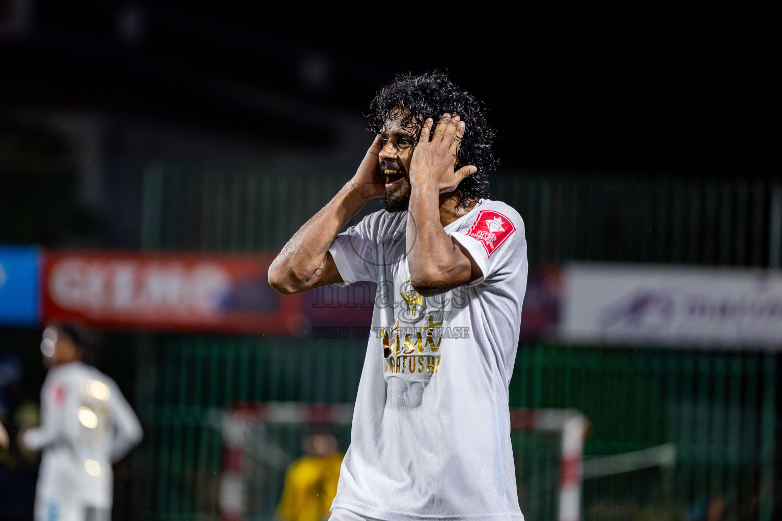 K Maafushi vs K Kaashidhoo in Kaafu Atoll Finals Day 27 of Golden Futsal Challenge 2025 was held on Friday , 31st January 2025, in Hulhumale', Maldives. Photos: Nausham Waheed / images.mv
