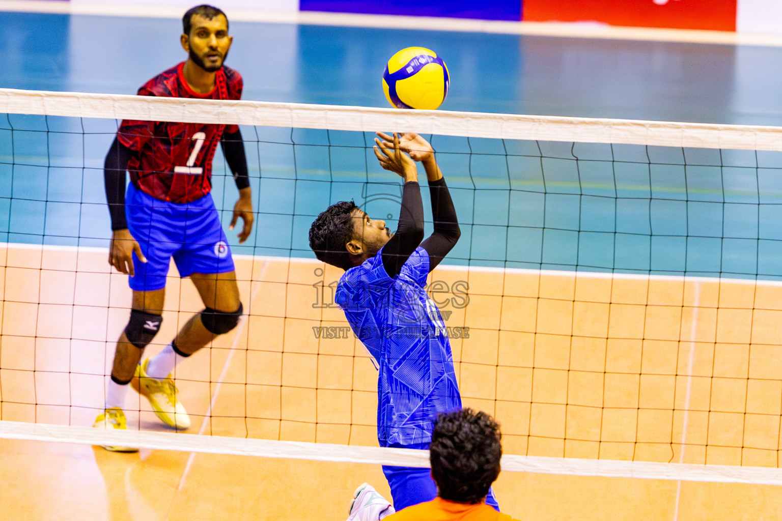 Sports Club City vs Police Club in Day 3 of MILO VAM Cup 2024 Men's Division was held in Social Center Indoor Hall on Wednesday, 30th October 2024. Photos: Nausham Waheed / images.mv