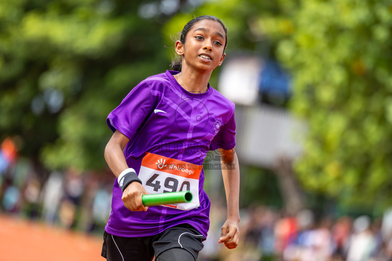 Day 6 of Inter-school Athletics Championship 2025 held in Ekuveni Synthetic Track, Male', Maldives on Sunday, 12th October 2025. Photos by: Ismail Thoriq / Images.mv