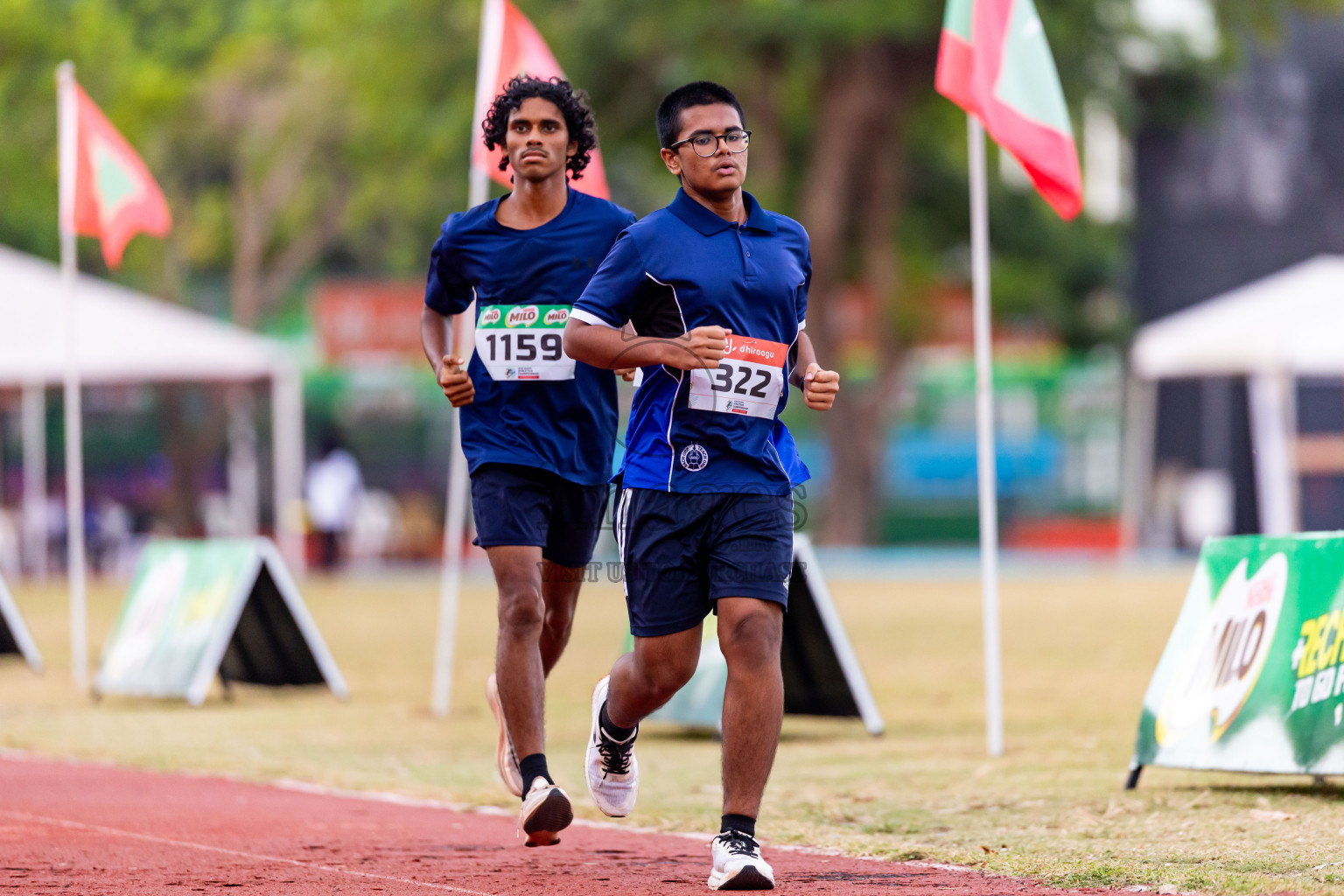 Day 1 of Inter-school Athletics Championship 2025 held in Ekuveni Synthetic Track, Male', Maldives on Monday, 06th October 2025. Photos by: Nausham Waheed / Images.mv