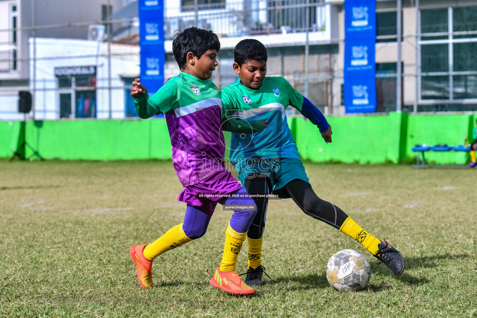 Day 3 of Milo Kids Football Fiesta 2022 was held in Male', Maldives on 21st October 2022. Photos: Nausham Waheed/ images.mv