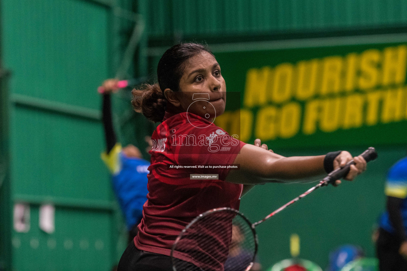 Day 5 of Badminton association mixed group championship 2021 held in Male', Maldives Photos by Nausham Waheed