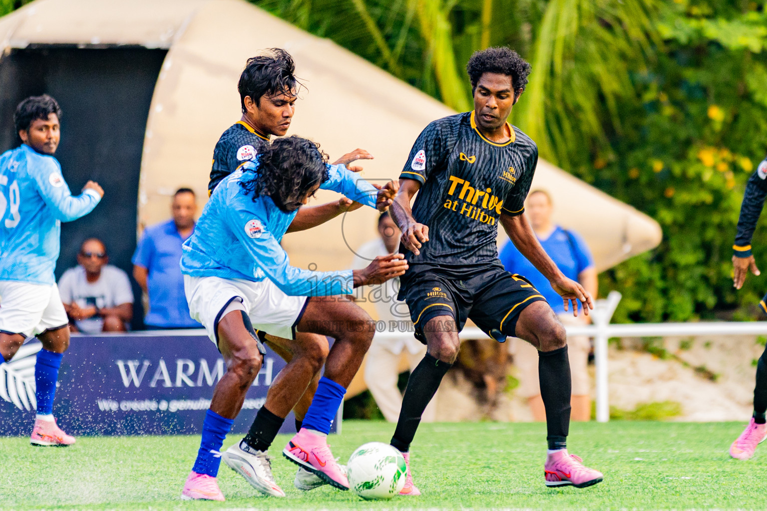 BANDOS vs Hilton Amingiri in Resort League 2025 (North Male Zone) day 7 was held on Tuesday, 9th September 2025 in One And Only Reethi Rah Maldives Resort, Photos: Areef Adam / images.mv