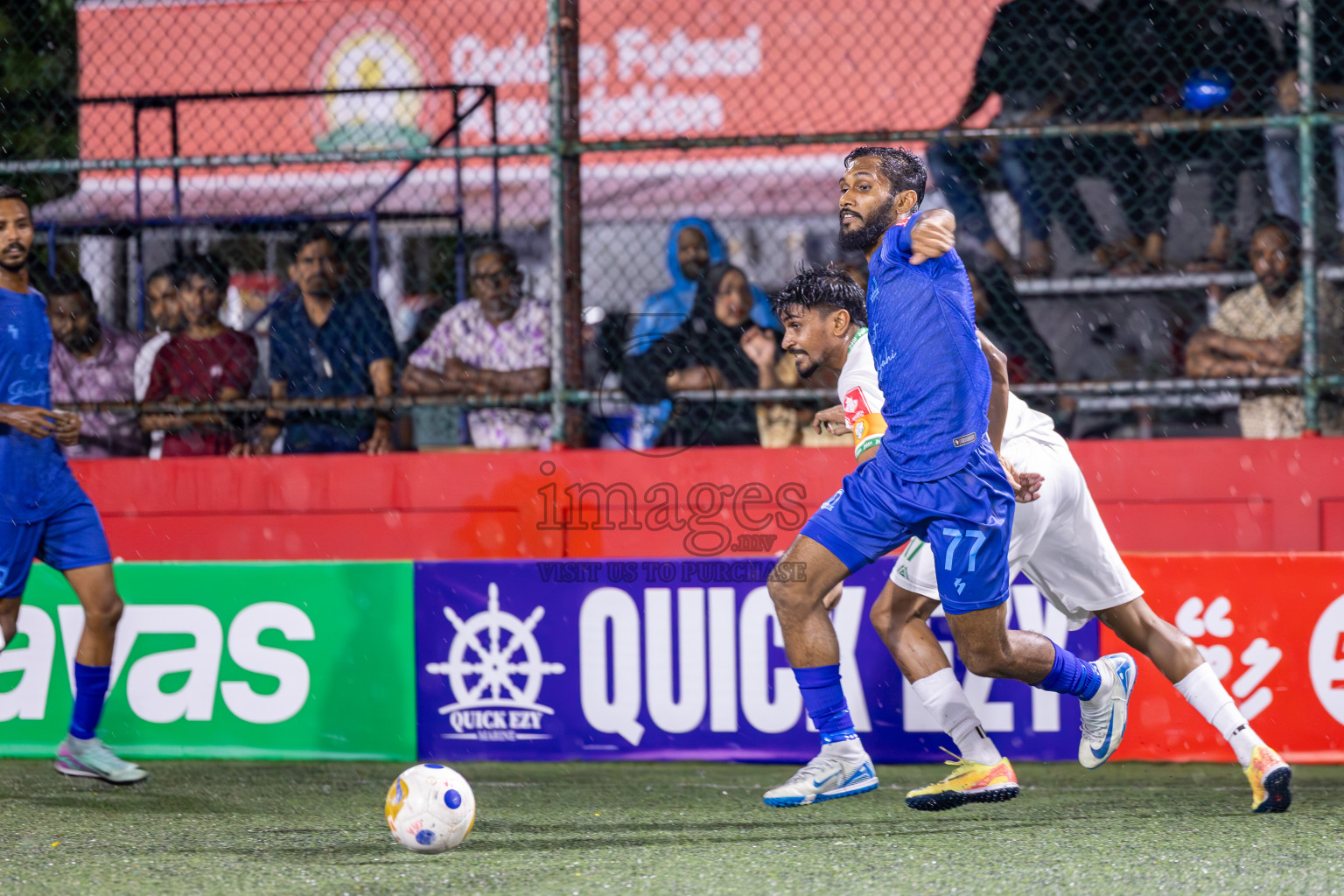 Sh Bileffahi vs Sh Narudhoo in Day 6 of Golden Futsal Challenge 2025 on Friday, 6th January 2025, in Hulhumale', Maldives
Photos: Ismail Thoriq / images.mv