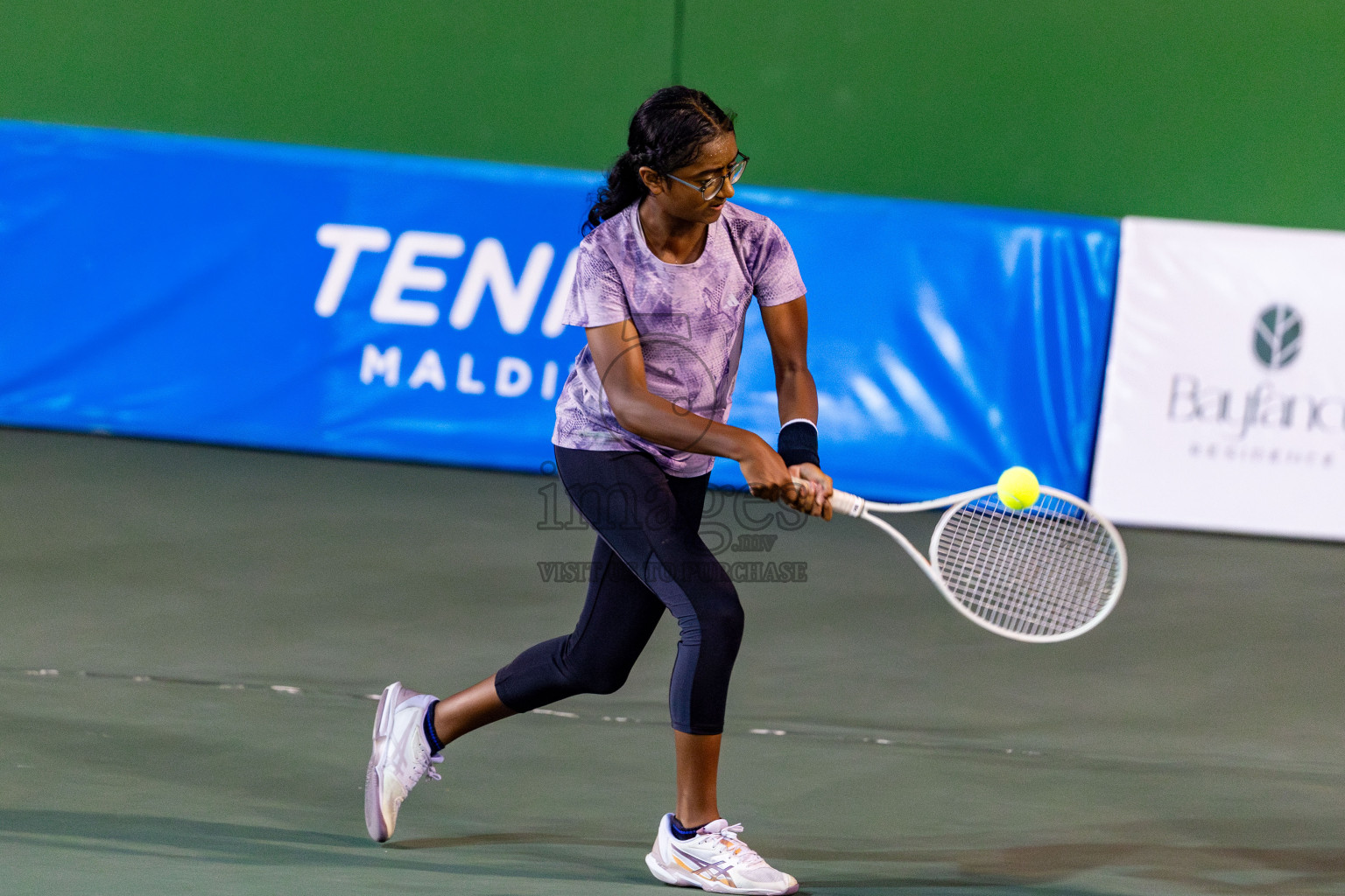 Day 2 of ATF Maldives Junior Open Tennis was held in Male' Tennis Court, Male', Maldives on Tuesday, 10th December 2024. Photos: Nausham Waheed / images.mv