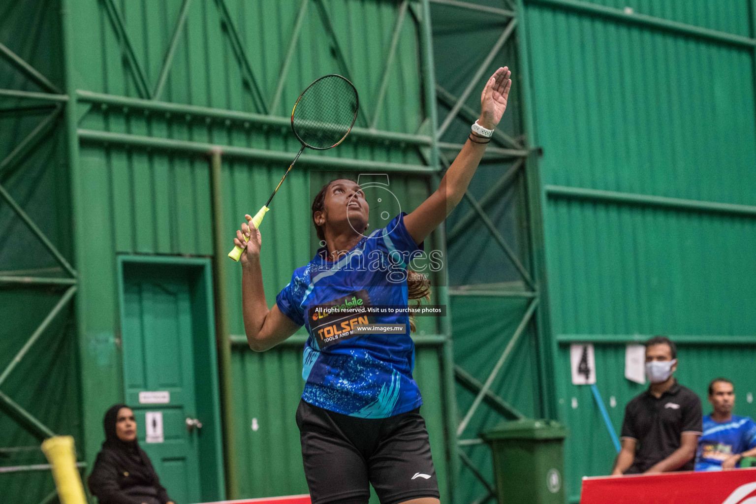 Day 2 of Badminton association mixed group championship 2021 held in Male', Maldives Photos by Nausham Waheed